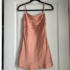 NWOT Princess Polly Satin 90s Slip Dress